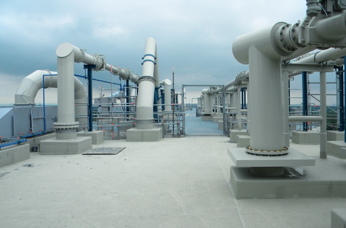 Hydroizolacja dachów żelbetowych silosów